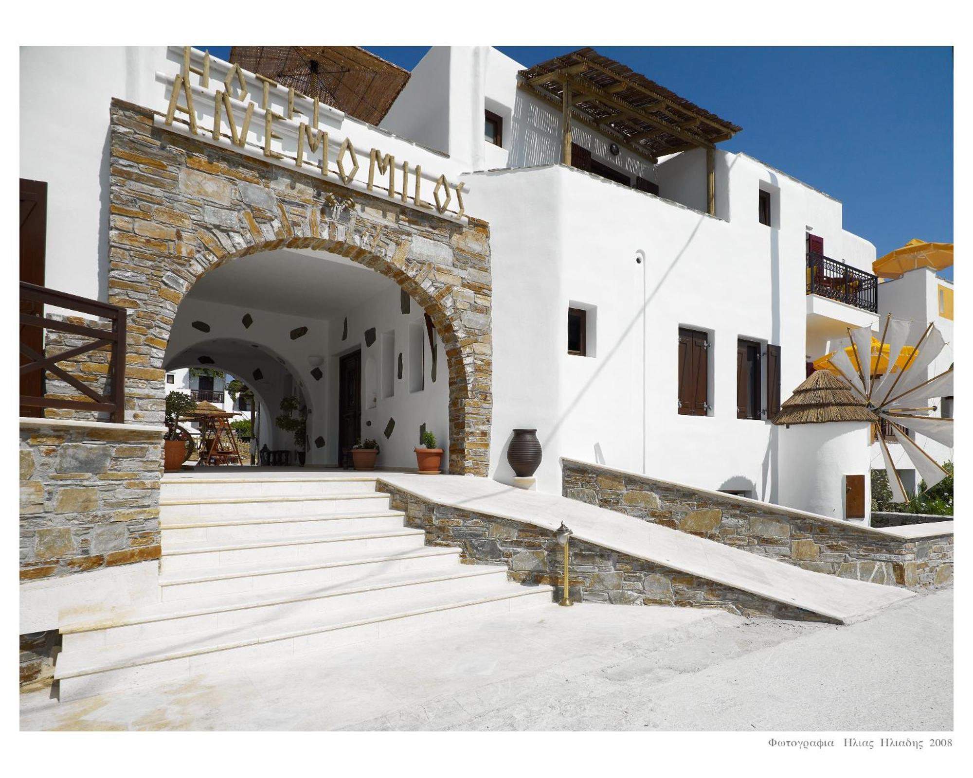 Anemomilos Beach Hotel Agia Anna  외부 사진